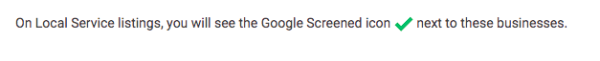 Google Screened